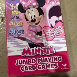 Disney Minnie Jumbo Playing Card Games